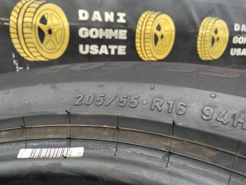 4 Gomme usate 205 55 16 Pneumatici Invernali PIRELLI 4 Gomme usate 205 55 16 Pneumatici Invernali PIRELLI