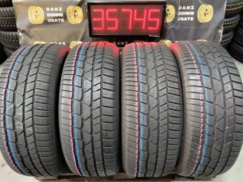 4 Gomme usate 235 55 18 Pneumatici Invernali CONTINENTAL