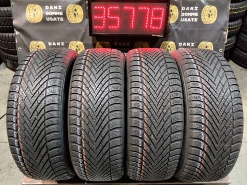 4 Gomme usate 215 55 17 Pneumatici Invernali PIRELLI