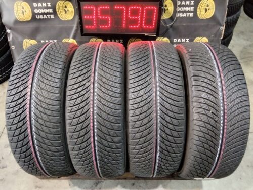 4 Gomme usate 235 55 18 Pneumatici Invernali MICHELIN