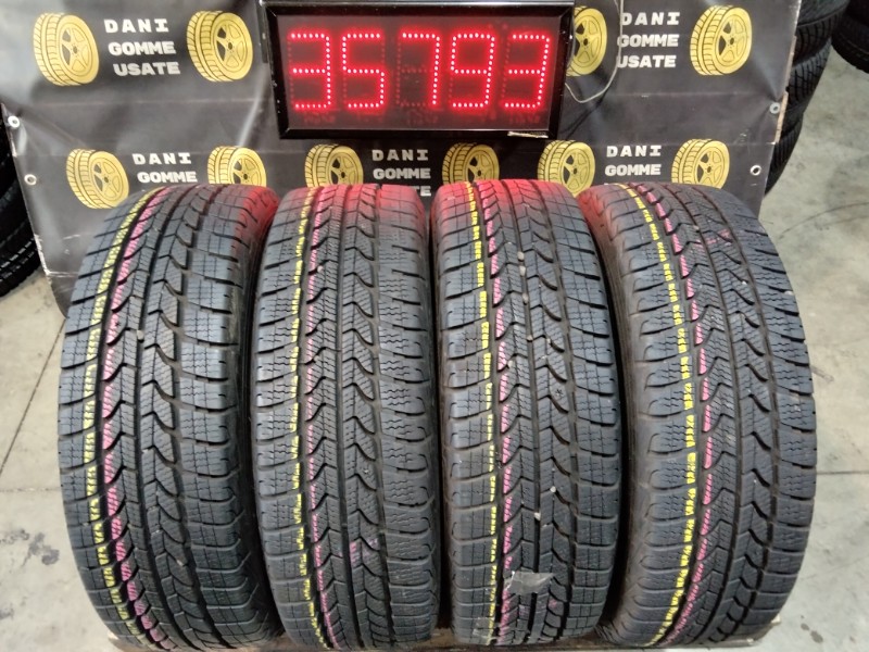 4 Gomme usate Pneumatici Invernali GOODYEAR 4 Gomme usate Pneumatici Invernali GOODYEAR