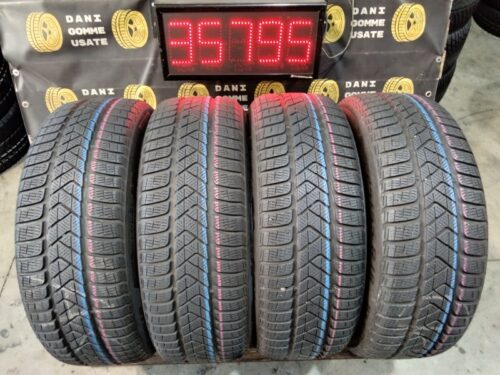 4 Gomme usate 225 55 18 Pneumatici Invernali PIRELLI
