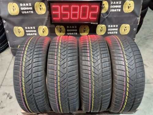 4 Gomme usate 205 60 16 Pneumatici Invernali PIRELLI