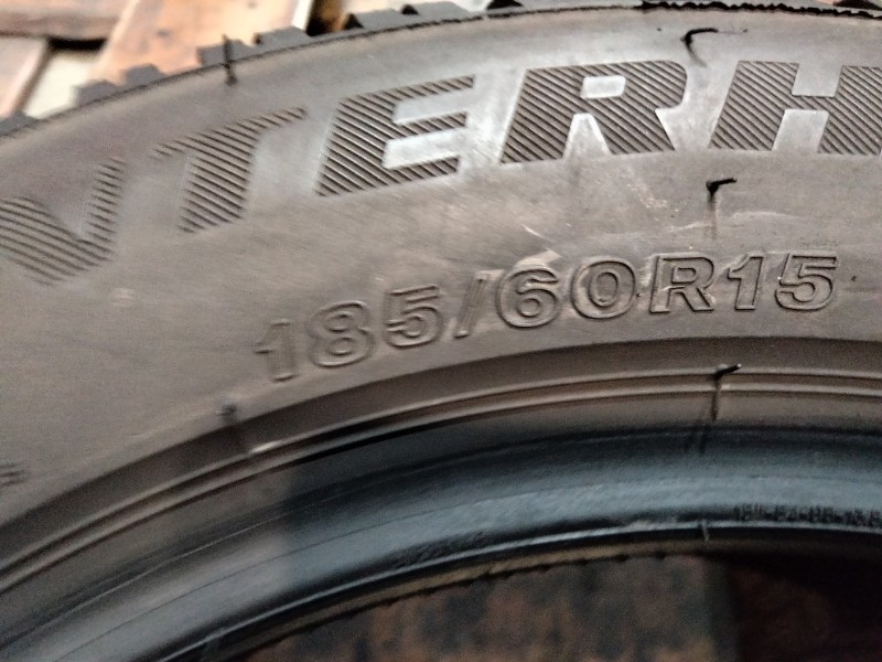4 Gomme usate 185 60 15 Pneumatici Invernali FIRESTONE 4 Gomme usate 185 60 15 Pneumatici Invernali FIRESTONE