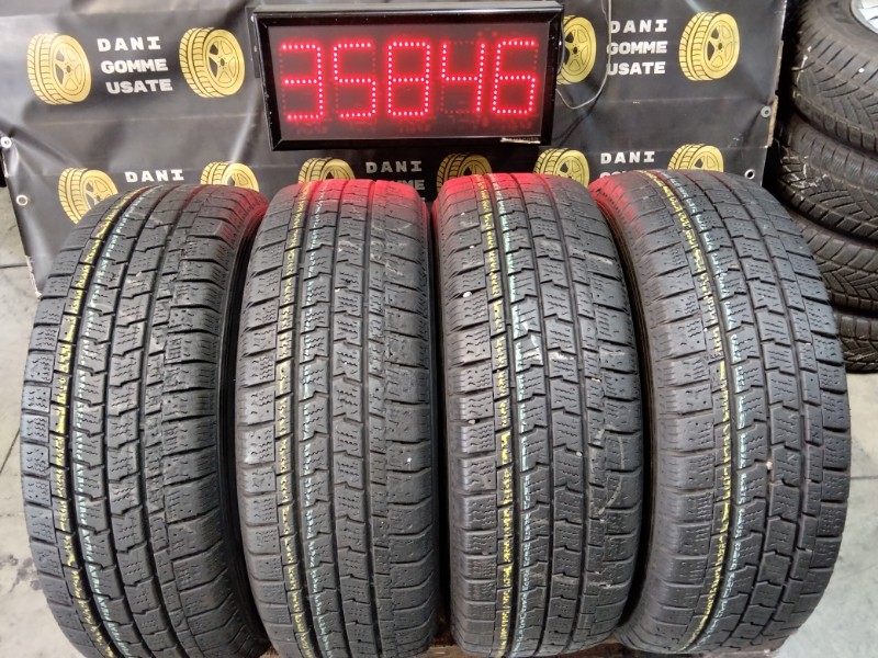 4 Gomme usate 225 70 15 C Pneumatici Invernali GOODYEAR 4 Gomme usate 225 70 15 C Pneumatici Invernali GOODYEAR