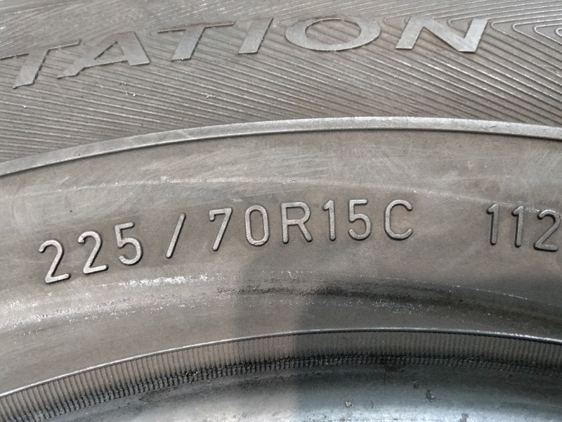 4 Gomme usate 225 70 15 C Pneumatici Invernali GOODYEAR 4 Gomme usate 225 70 15 C Pneumatici Invernali GOODYEAR