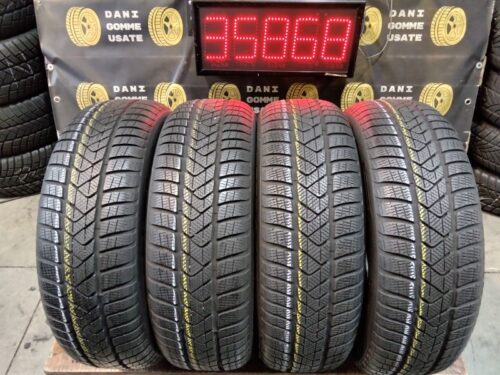 4 Gomme usate 205 60 16 Pneumatici Invernali PIRELLI