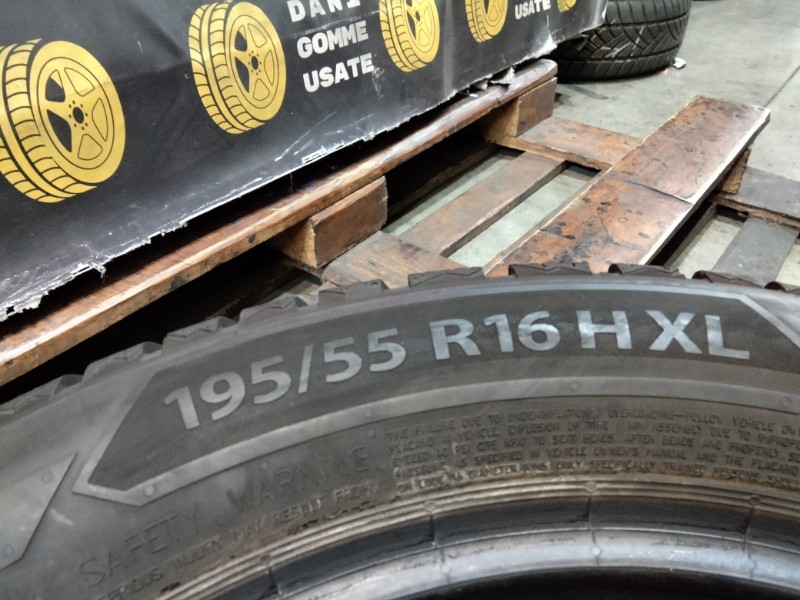 4 Gomme usate 195 55 16 Pneumatici Invernali BARUM 4 Gomme usate 195 55 16 Pneumatici Invernali BARUM
