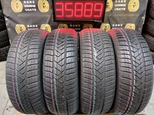4 Gomme usate 205 55 17 Pneumatici Invernali PIRELLI