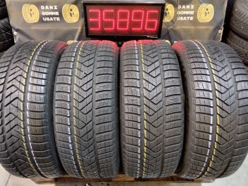 4 Gomme usate 255 45 19 Pneumatici Invernali PIRELLI