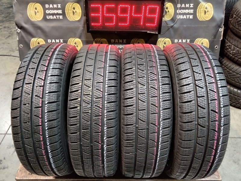 4 Gomme usate 205 65 16 C Pneumatici Invernali PIRELLI 4 Gomme usate 205 65 16 C Pneumatici Invernali PIRELLI