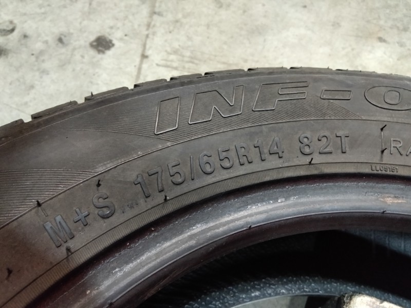 2 Gomme usate 175 65 14 Pneumatici Invernali INFINITY 2 Gomme usate 175 65 14 Pneumatici Invernali INFINITY
