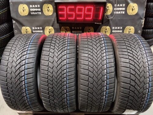 4 Gomme usate 225 40 19 Pneumatici Invernali BRIDGESTONE