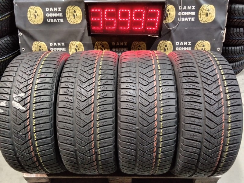 4 Gomme usate 245 45 17 Pneumatici Invernali PIRELLI 4 Gomme usate 245 45 17 Pneumatici Invernali PIRELLI