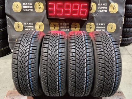 4 Gomme usate 185 55 15 Pneumatici Invernali DUNLOP