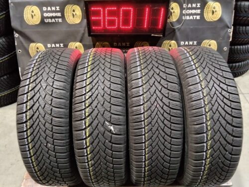 4 Gomme usate 205 65 16 Pneumatici Invernali BRIDGESTONE