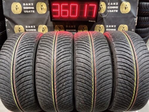 4 Gomme usate 225 40 18 Pneumatici Invernali MICHELIN