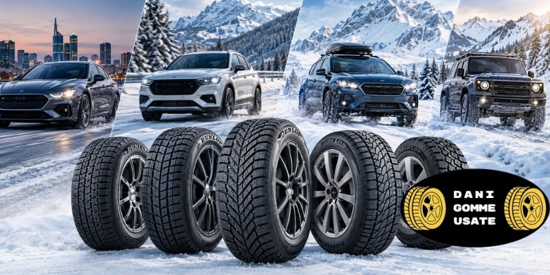 Migliori pneumatici Dunlop invernali per ogni auto e stile di guida